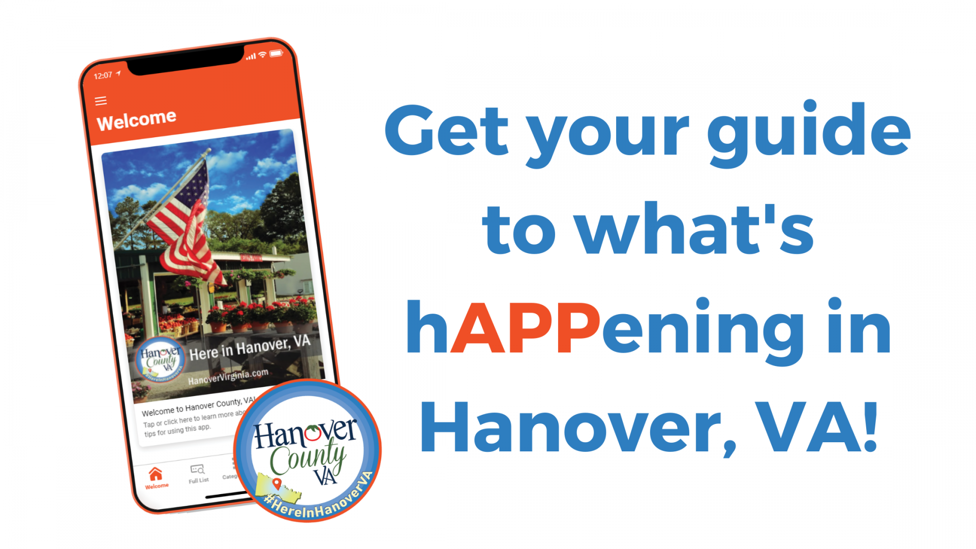 "Get your guide to what's hAPPening in Hanover, VA!"